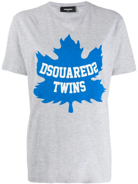 DSQUARED2 logo T-shirt Grey S75GD0039S22146
