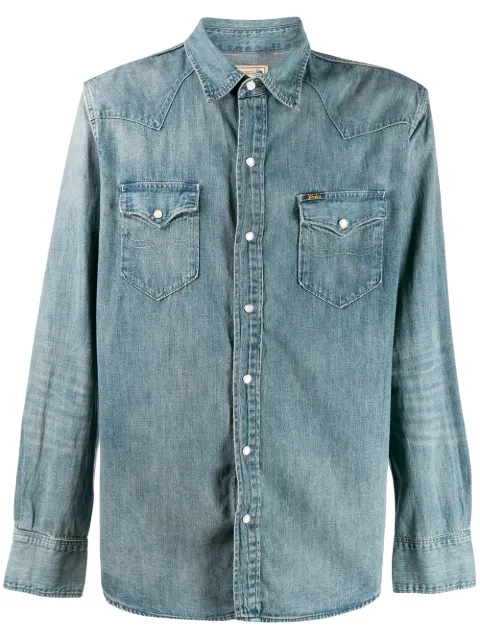 Polo Ralph Lauren western denim shirt Blue 710703936001