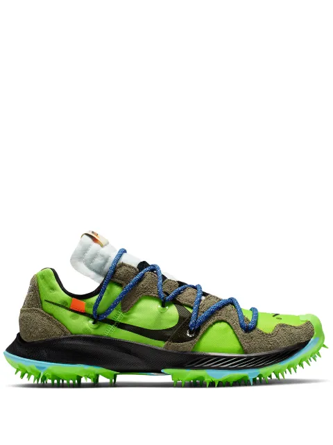 Nike X Off-White Zoom Terra Kiger 5 sneakers Green CD8179