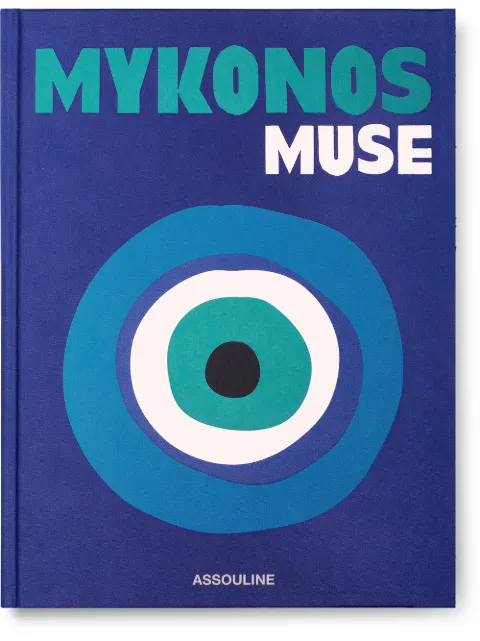 Assouline Mykonos Muse book Blue 9781614286905