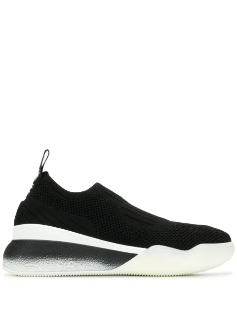 Stella McCartney Loop sock sneakers Black 558861W1NG1