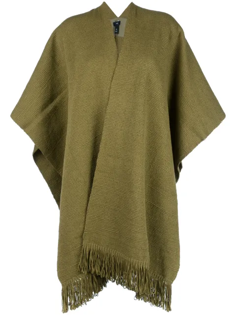VOZ short-sleeve flared cardi-coat Green 15469907