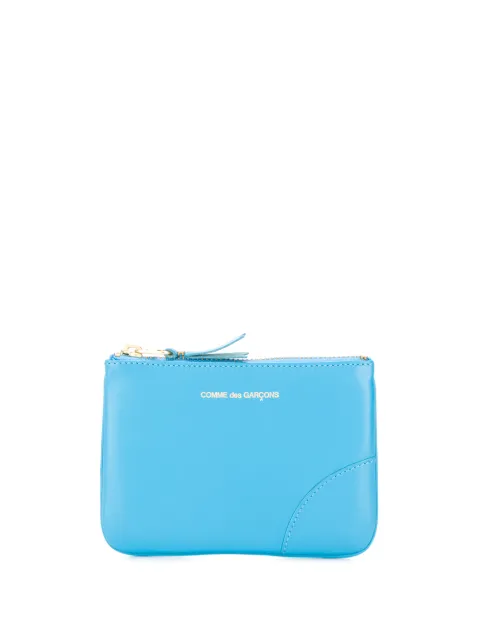 Comme Des Garçons Wallet colour-block leather wallet Blue SA8100