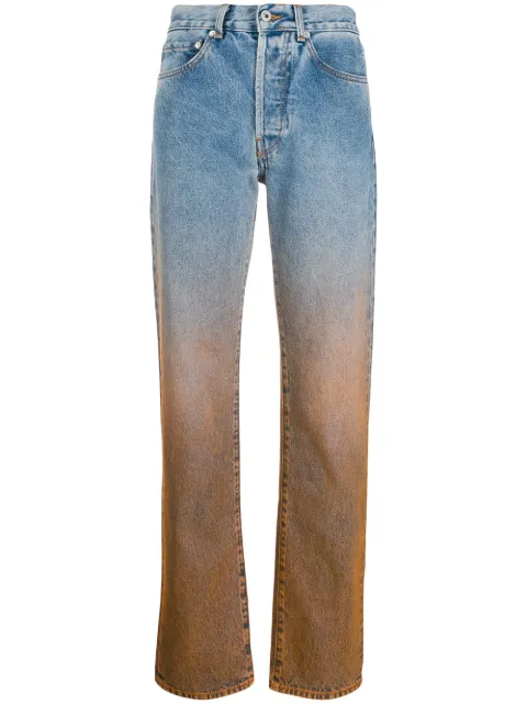 Off-White Degrade two-tone jeans Blue OWYA001E1977308987B4
