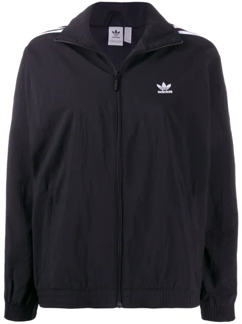adidas zip-up track jacket Black ED7538