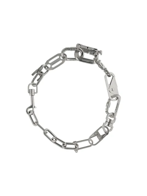AMBUSH carabiner clip necklace Metallic 12111855