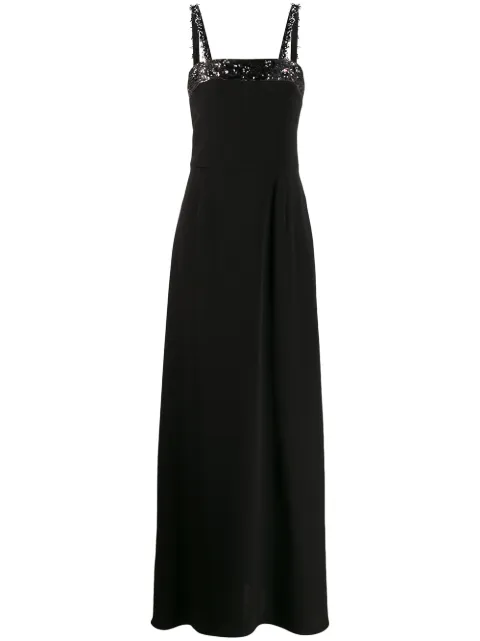 PUCCI sequin embellished dress Black 0ERI450E657