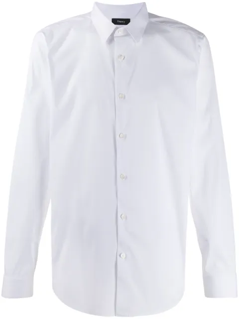 Theory long sleeved shirt White J0774529