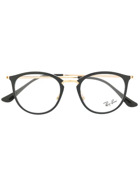 Ray-Ban round shape glasses Black RX71402000