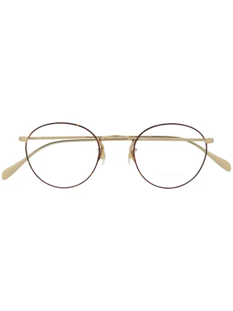 Oliver Peoples Coleridge round glasses Brown OV1186