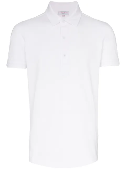Orlebar Brown Sebastian cotton polo shirt White 275831