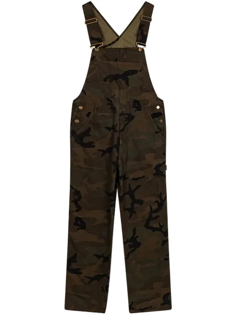 Supreme x Louis Vuitton camouflage-print overalls Green 1A3FDW