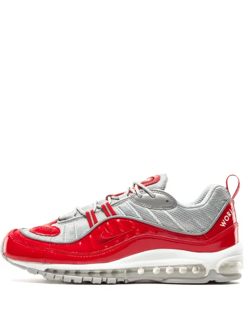 Nike x Supreme Air Max 98 "Red" sneakers Red 844694