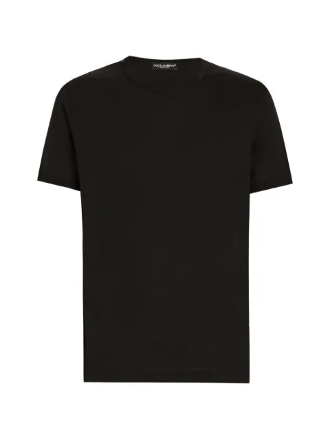 Dolce & Gabbana cotton T-shirt Black G8JX7TFU7EQ