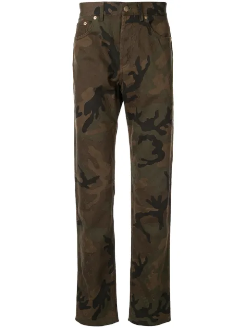 Supreme Louis Vuitton X Supreme camo jeans Green 1A3FDG
