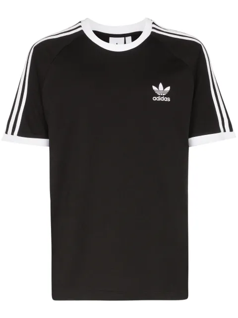 adidas embroidered Trefoil motif T-shirt Black CW12020