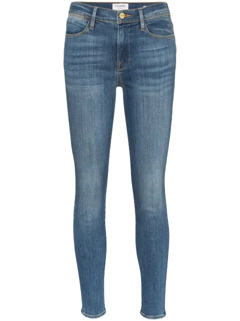 FRAME Le High skinny jeans Blue LHSK865