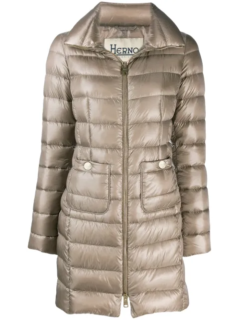 Herno Maria zipped jacket Neutrals PI0002DIC12017