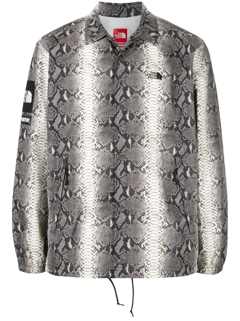 Supreme x The North Face snakeskin-print taped seam jacket Multicolour SU4775