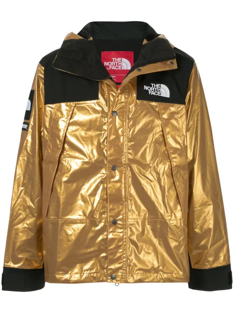 Supreme x The North Face Mountain hooded jacket Gold SU4155