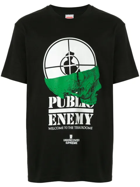 Supreme x UDC Public Enemy Terrordome T-shirt Black SU3996