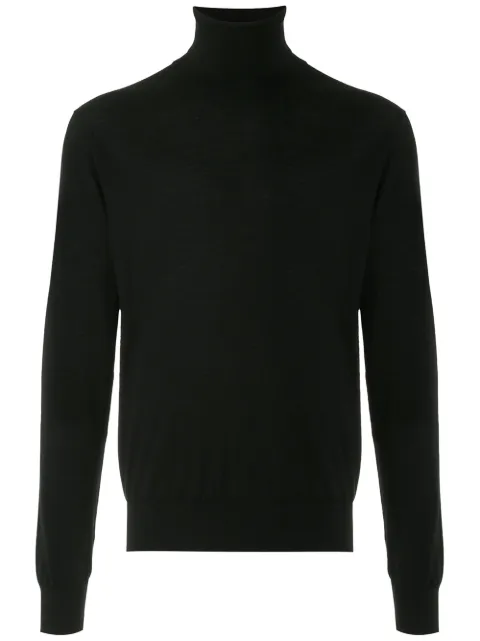 Dolce & Gabbana roll-neck cashmere jumper Black GX625TJAWRC