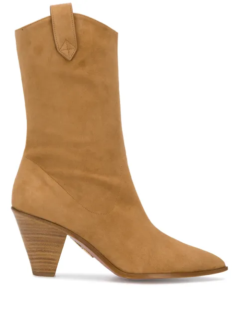 Aquazzura Saint Honore' boots Neutrals BOOMIDB1SUE