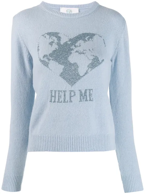 Alberta Ferretti Help Me jumper Blue J09526608