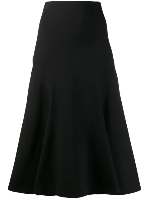 Philosophy Di Lorenzo Serafini panel flared skirt Black A01095727