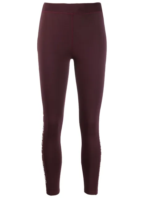 Golden Goose side logo leggings Red G35WP085A2