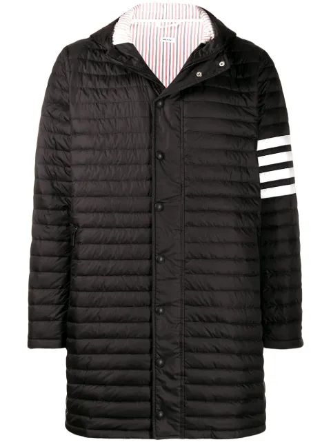 Thom Browne 4-bar padded coat Black MOD013X05411