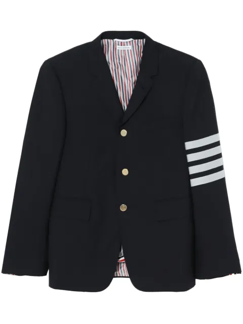 Thom Browne 4-Bar stripe single-breasted blazer Blue MJC001A06146