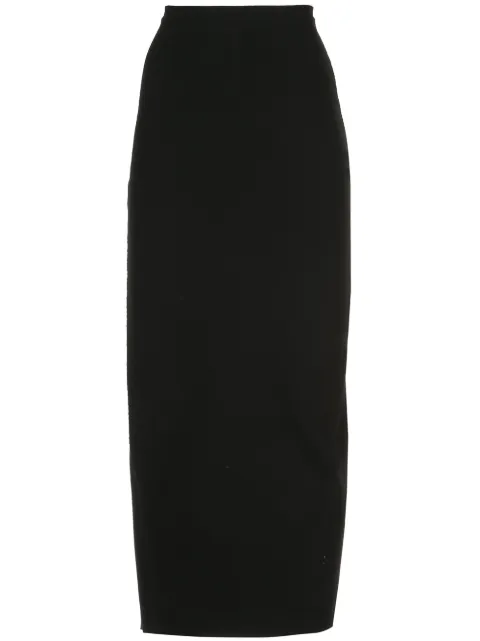 Rick Owens Larry knit skirt Black RP20F2674KST
