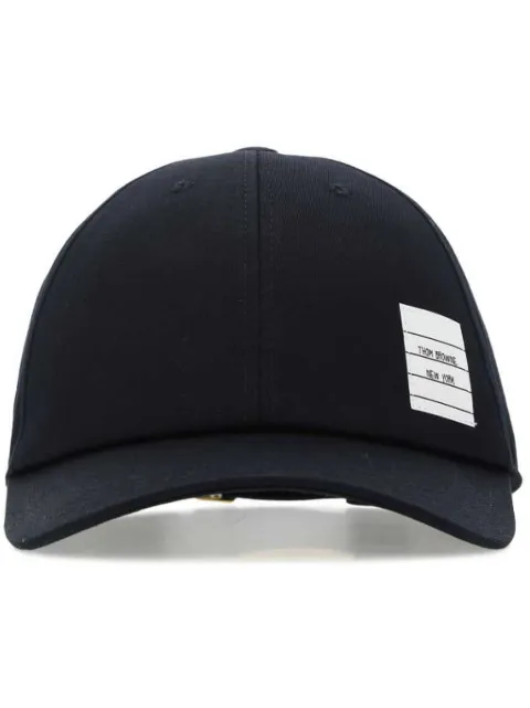 Thom Browne twill classic 6-panel baseball cap Blue MHC328A03788