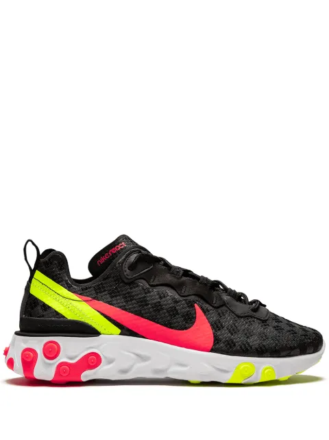Nike React Element 55 "Black/Flash Crimson" sneakers Black CJ0782