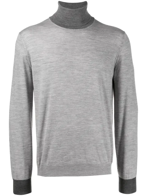 Brunello Cucinelli turtleneck jumper Grey M24801403CZ081