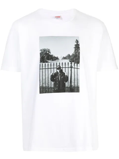 Supreme UDC Public Enemy White House T-shirt White SU4027
