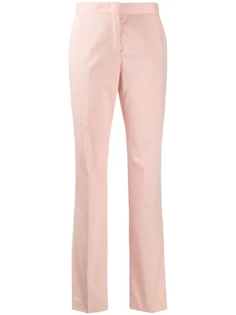 Alberta Ferretti straight-leg tailored trousers Pink A03400123