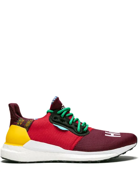 adidas x Pharrell Williams Solar Hu Glide "Friends and Family" sneakers Red DB3040