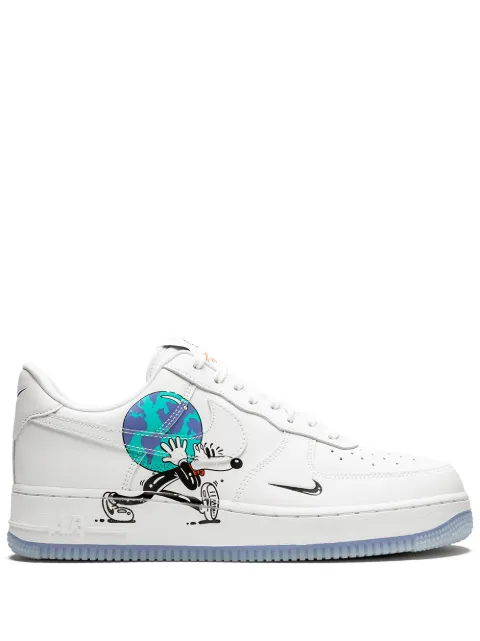 Nike Air Force 1 Flyleather QS "Earth Day" sneakers White CI5545