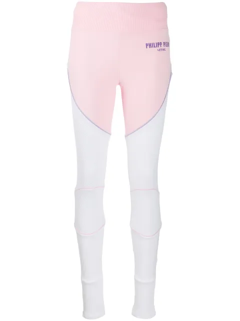 Philipp Plein geometric jogging leggings Pink P19CWJT0851PTE003N