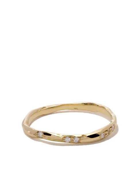 Wouters & Hendrix Gold 18kt yellow gold Diamond band Gold R1D17WYG