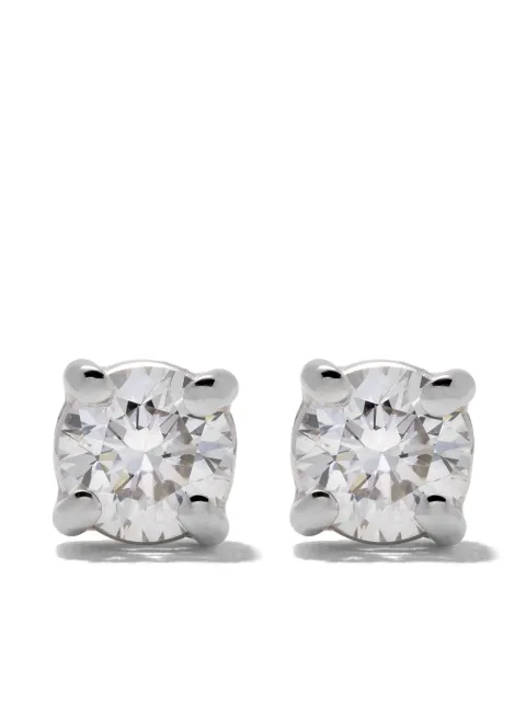 Wouters & Hendrix Gold 18kt gold diamond stud earrings Gold O1DS18WYGWG