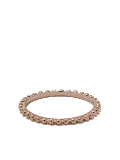Wouters & Hendrix Gold 18kt rose gold Ball Chain ring Pink R134PG