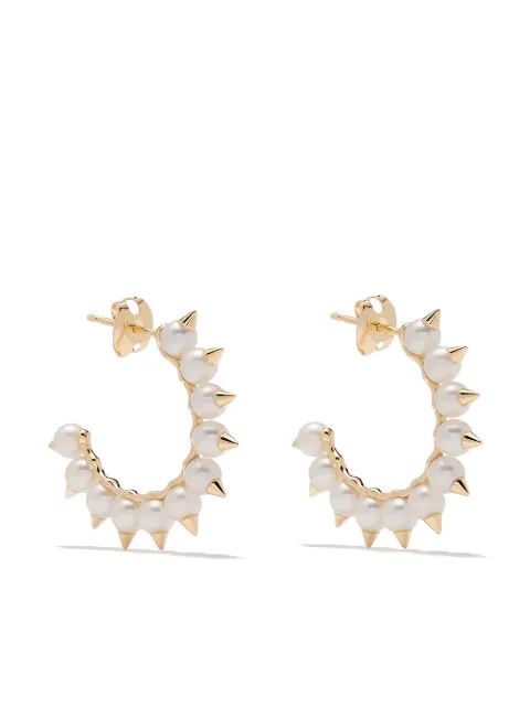 TASAKI 18kt yellow gold Danger Tribe earrings Gold EC3780Y