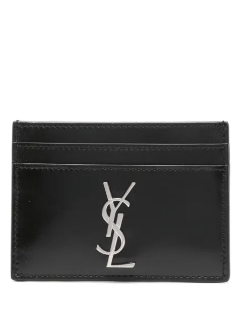 Saint Laurent Cassandre card holder Black 4856310SX0E