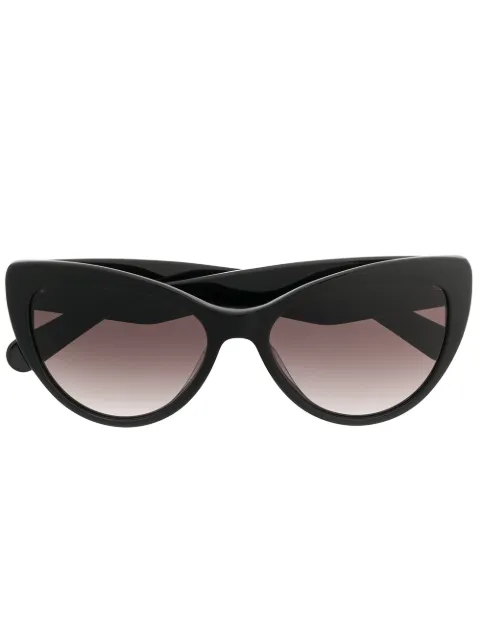 Ferragamo Eyewear cat-eye shaped sunglasses Black SF930S