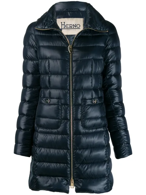 Herno Maria coat Blue PI0002DIC12017
