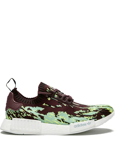 adidas x Sneakersnstuff NMD R1 Primeknit Datamosh 2.0 "Maroon" sneakers Brown DB2843