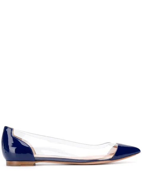 Gianvito Rossi Azure Trasp ballerinas Black G2025805CU0